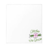 Moeder van de Groom Notitieblok (Voorkant)