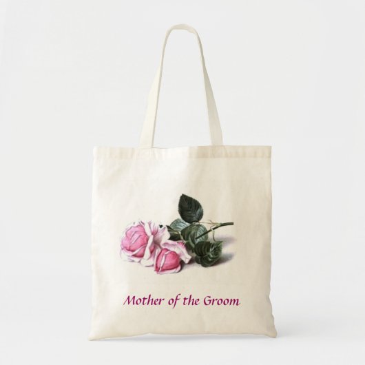 Moeder van de Groom Roses Bag Tote Bag (Voorkant)