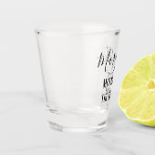 Moeder van de Groom Stunning Souvenir Shot Glas (Links)