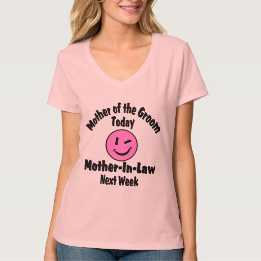 Moeder van de Groom T-shirt (Voorkant)