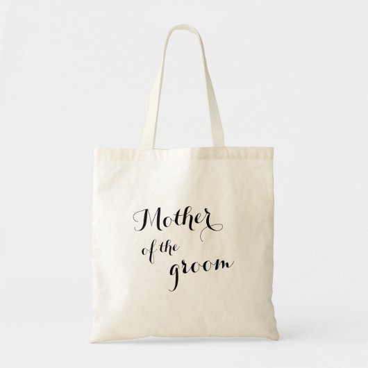 Moeder van de Groom Tote Bag (Voorkant)