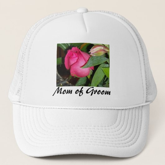 Moeder van de Groom Trucker Pet (Voorkant)