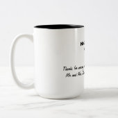 Moeder van de Groom Tweekleurige Koffiemok (Links)