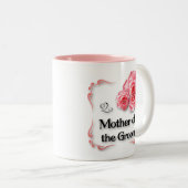 Moeder van de Groom Tweekleurige Koffiemok (Voorkant rechts)