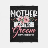 Moeder van de groom waar ik van hield... fleece deken (Voorkant)