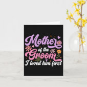 Moeder van de groom waar ik van hield, zijn eerste kaart (Gele Bloem)