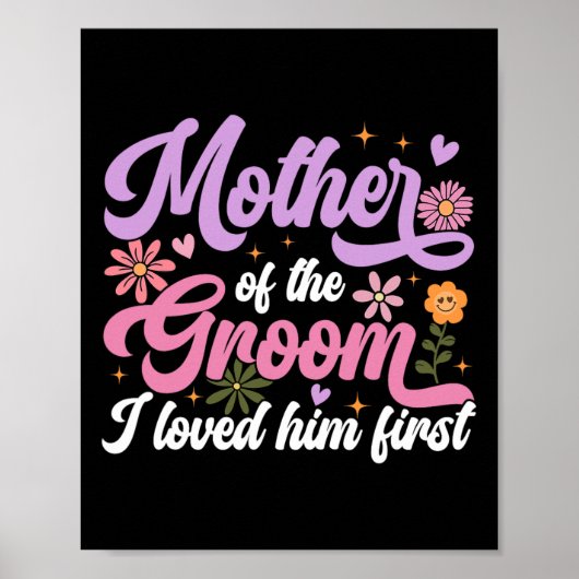 Moeder van de groom waar ik van hield, zijn eerste poster (Voorkant)
