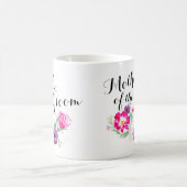 Moeder van de Groom Waterverf Flowers Mok (Center)