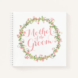 Moeder van de Groom Waterverf Guestbook Notitieboek