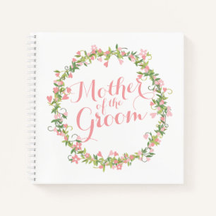 Moeder van de Groom Waterverf Guestbook Notitieboek