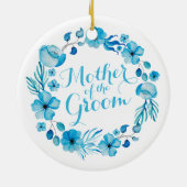 Moeder van de Groom-Waterverf | Versiering Keramisch Ornament (Achterkant)