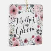 Moeder van de Groom-Waterverf | Versiering Keramisch Ornament (Rechts)
