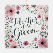 Moeder van de Groom-Waterverf | Versiering Keramisch Ornament (Achterkant)