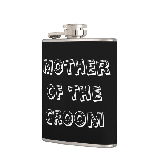 Moeder van de Groom | Weddenschap Heupfles (Links)