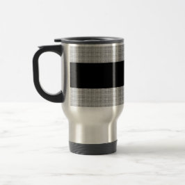 Moeder van de Groom Wedding Blue Circles V06 Reisbeker