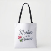 Moeder van de Groom Wedding Calligrafie | CANVAS T Tote Bag (Voorkant)