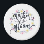 Moeder van de Groom Wedding Calligrafie | Magneet<br><div class="desc">Voor verdere aanpassing, te klikken gelieve de knoop "aanpassen"en ons ontwerphulpmiddel te gebruiken om deze sjabloon te wijzigen. Als de opties beschikbaar zijn, kunt u tekst en afbeelding veranderen door eenvoudig op "te klikken geef/verwijder Tekst of Afbeelding hier"uit en voeg uw toe. Als u wilt dat dit ontwerp aan een...</div>