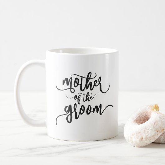Moeder van de Groom Wedding Calligrafie | MOK (Met donut)