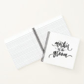 Moeder van de Groom Wedding Calligrafie | NOTITIEB Notitieboek (Binnen)