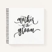 Moeder van de Groom Wedding Calligrafie | NOTITIEB Notitieboek (Voorkant)