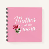 Moeder van de Groom Wedding Calligrafie | NOTITIEB Notitieboek (Voorkant)