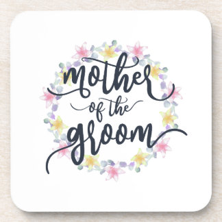 Moeder van de Groom Wedding Calligrafie | ONDERZET Bier Onderzetter