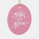 Moeder van de Groom Wedding Calligrafie | ORNAMENT (Rechts)