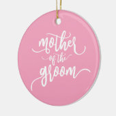 Moeder van de Groom Wedding Calligrafie | ORNAMENT (Links)
