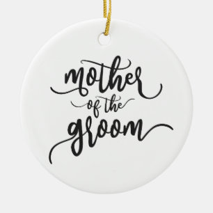 Moeder van de Groom Wedding Calligrafie   ORNAMENT