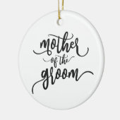Moeder van de Groom Wedding Calligrafie | ORNAMENT (Links)