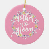 Moeder van de Groom Wedding Calligrafie | ORNAMENT (Voorkant)