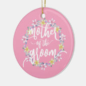 Moeder van de Groom Wedding Calligrafie | ORNAMENT (Links)