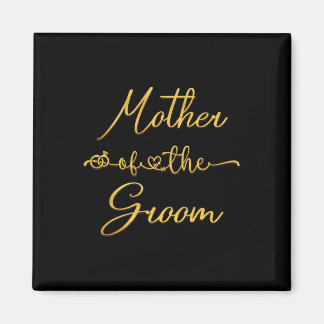 Moeder van de Groom Wedding Party Idee voor haar Magneet