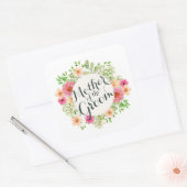 Moeder van de Groom Wedding Sticker Seal (Envelop)