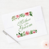 Moeder van de Groom Wedding Sticker Seal (Envelop)