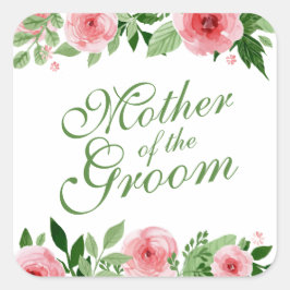 Moeder van de Groom Wedding Sticker Seal