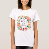 moeder van de groomflorale mond - 3 t-shirt (Voorkant)