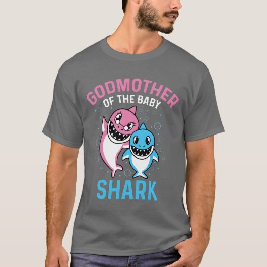 Moeder van de haai Beschermende Persoon Gift T-shirt (Voorkant)
