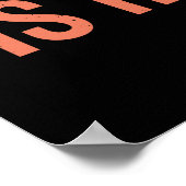 Moeder van de Hockey Player Poster (Hoek)