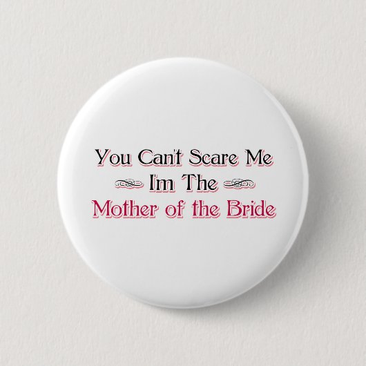 Moeder van de Humor van de Bride Ronde Button 5,7 Cm (Voorkant)