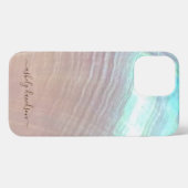 Moeder van de iPhone-tas van Pearl Seashell iPhone Hoesje (Achterkant horizontaal)