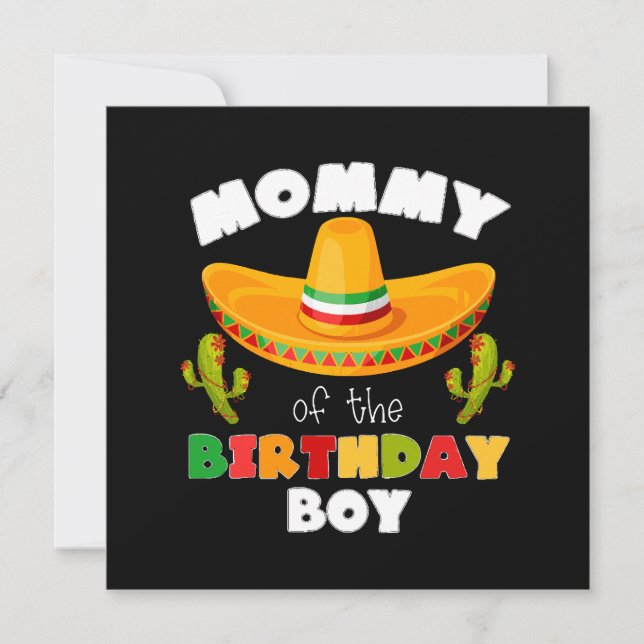 Moeder van de jarige Cinco de Mayo (Voorkant)