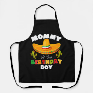 Moeder van de jarige Cinco de Mayo Schort