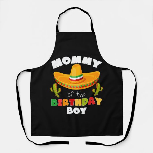 Moeder van de jarige Cinco de Mayo Schort (Voorkant)