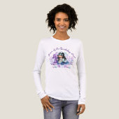 Moeder van de jarige van de Kleine Zeemeermin Tri-Blend Shirt (Voorkant)