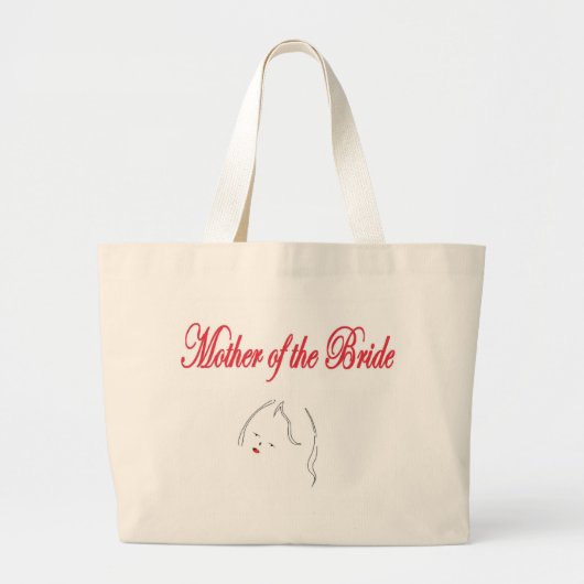 Moeder van de Klassieke Canvas tas van de Bride (Voorkant)