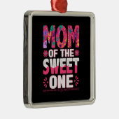 Moeder Van De Lieve Kleine Metalen Ornament (Rechts)