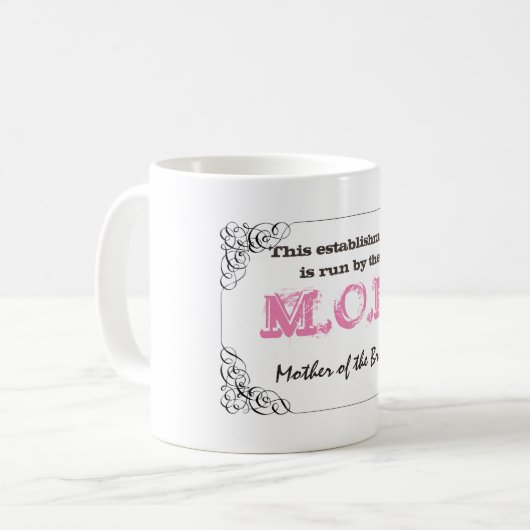 Moeder van de Mok van de Bride (Voorkant links)