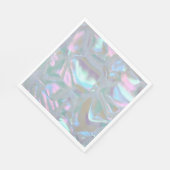 Moeder van de Parel Bruiloft Papier Servetten (Hoek)