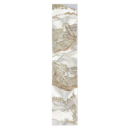 Moeder van de parelgulden boom korte tafelloper (Voorkant)